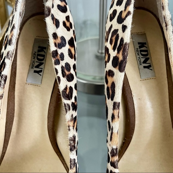 Kelsi Dagger Brette Leopard Print Platform Pumps - Picture 4 of 14